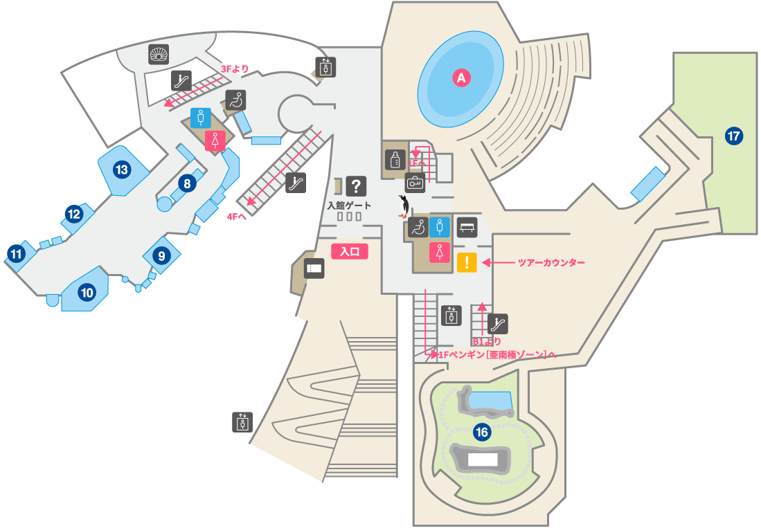 2階フロアマップ